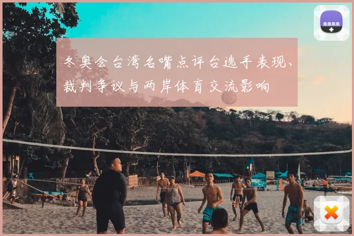 冬奥会台湾名嘴点评台选手表现、裁判争议与两岸体育交流影响